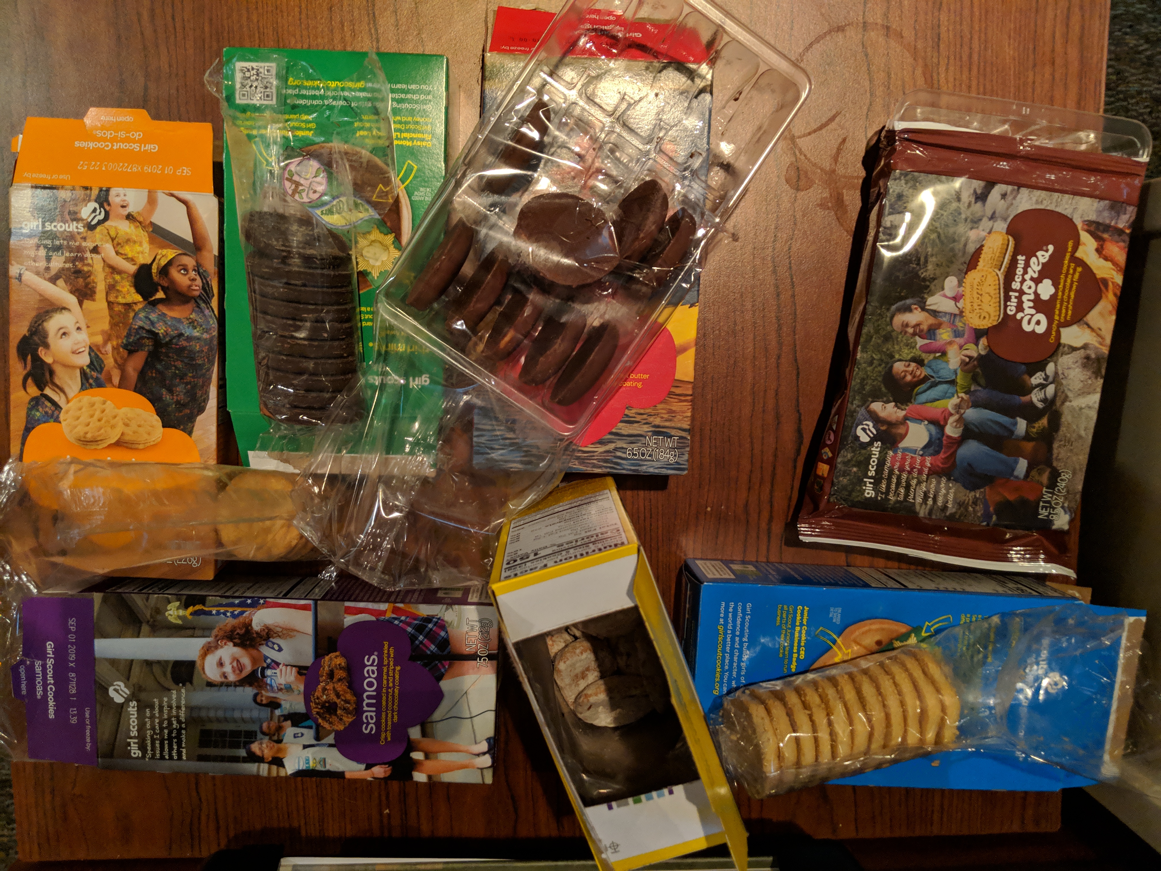 Worst to Best Girl Scout Cookies