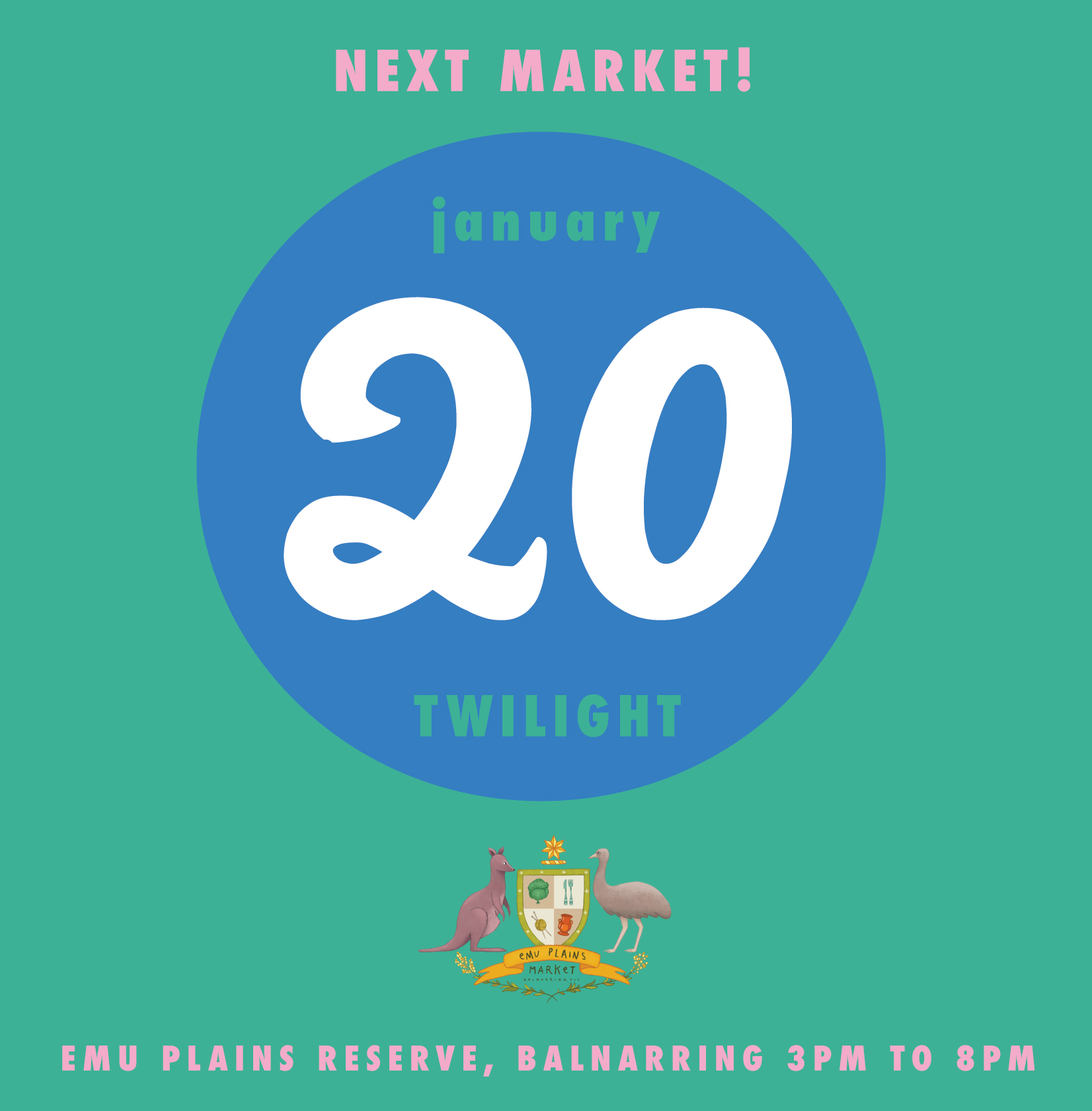 SEE YOU THIS SATURDAY!
