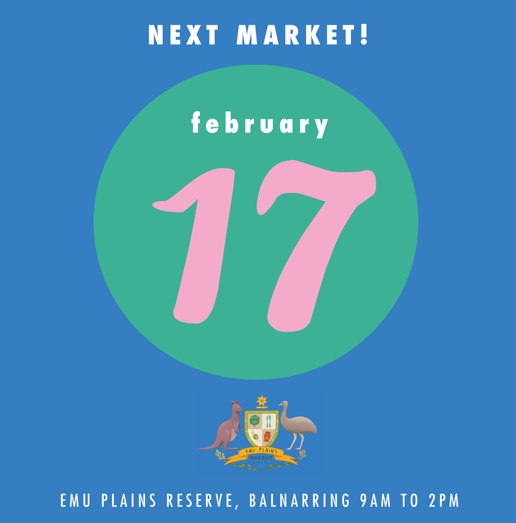 SEE YOU ON SATURDAY!