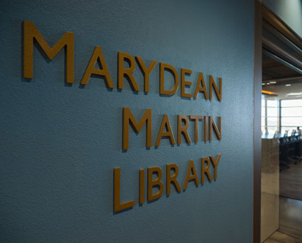 marydean-martin-library-sign