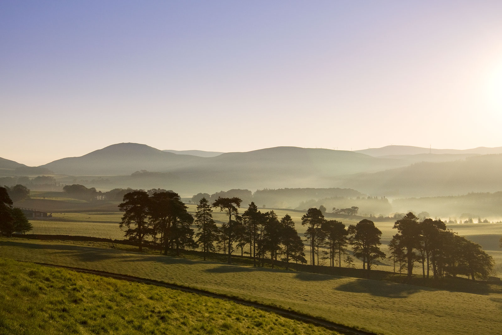 John Hamlin Photography Stobo Valley Sunrise