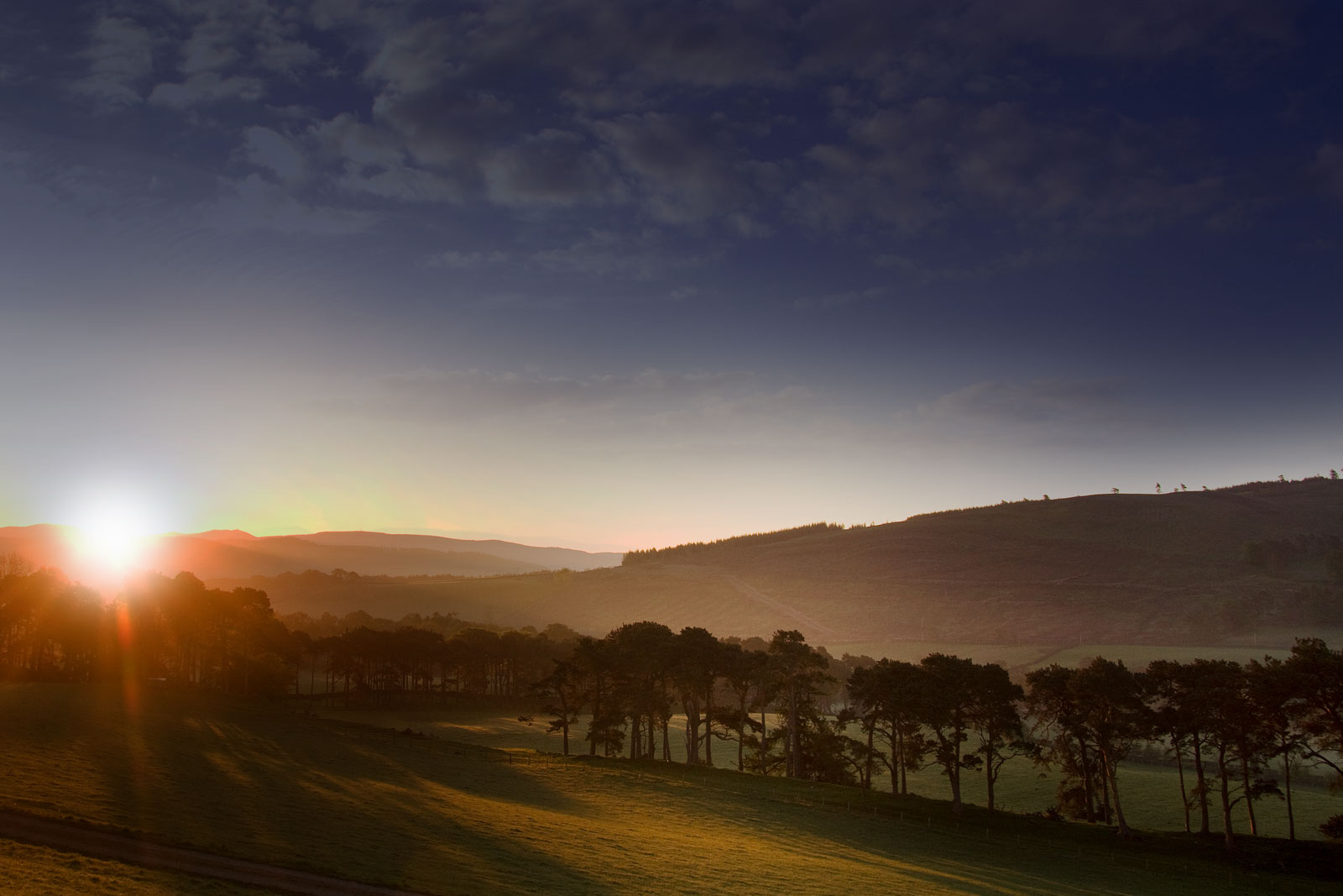 John Hamlin Photography Stobo Valley Sunrise