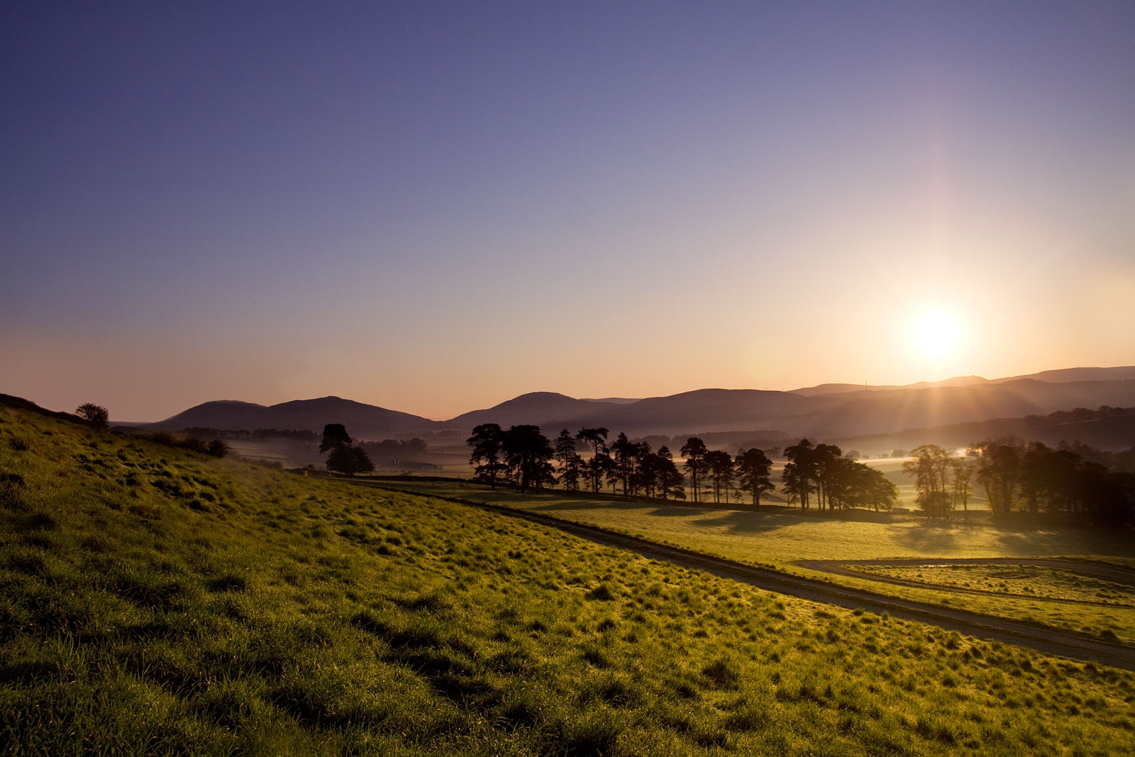 John Hamlin Photography Stobo Valley Sunrise