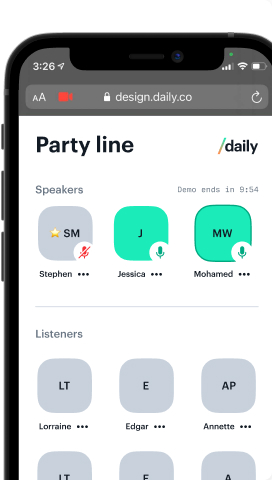 Audio-only demo illustration