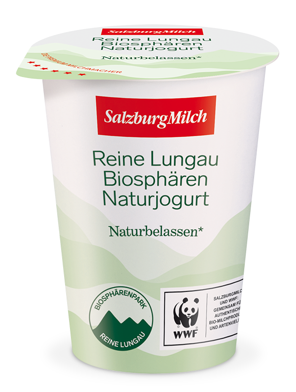 Reine Lungau Biosphären Naturjogurt Becher