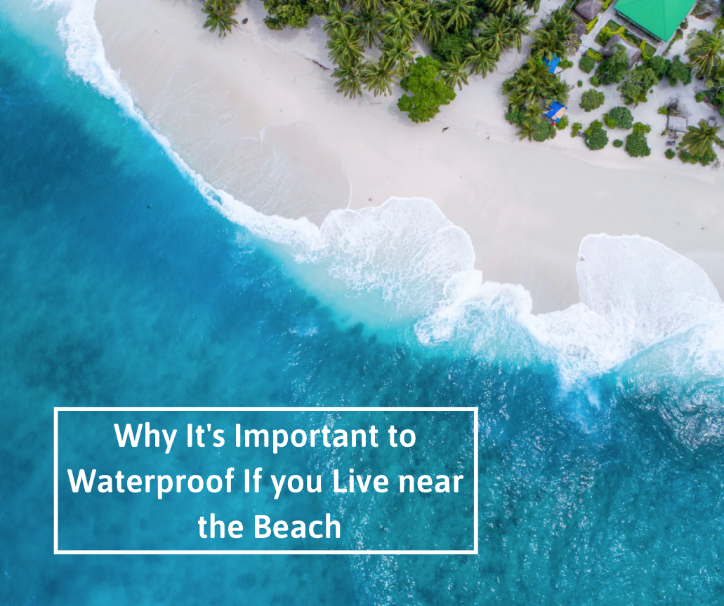 waterproofing by the beach