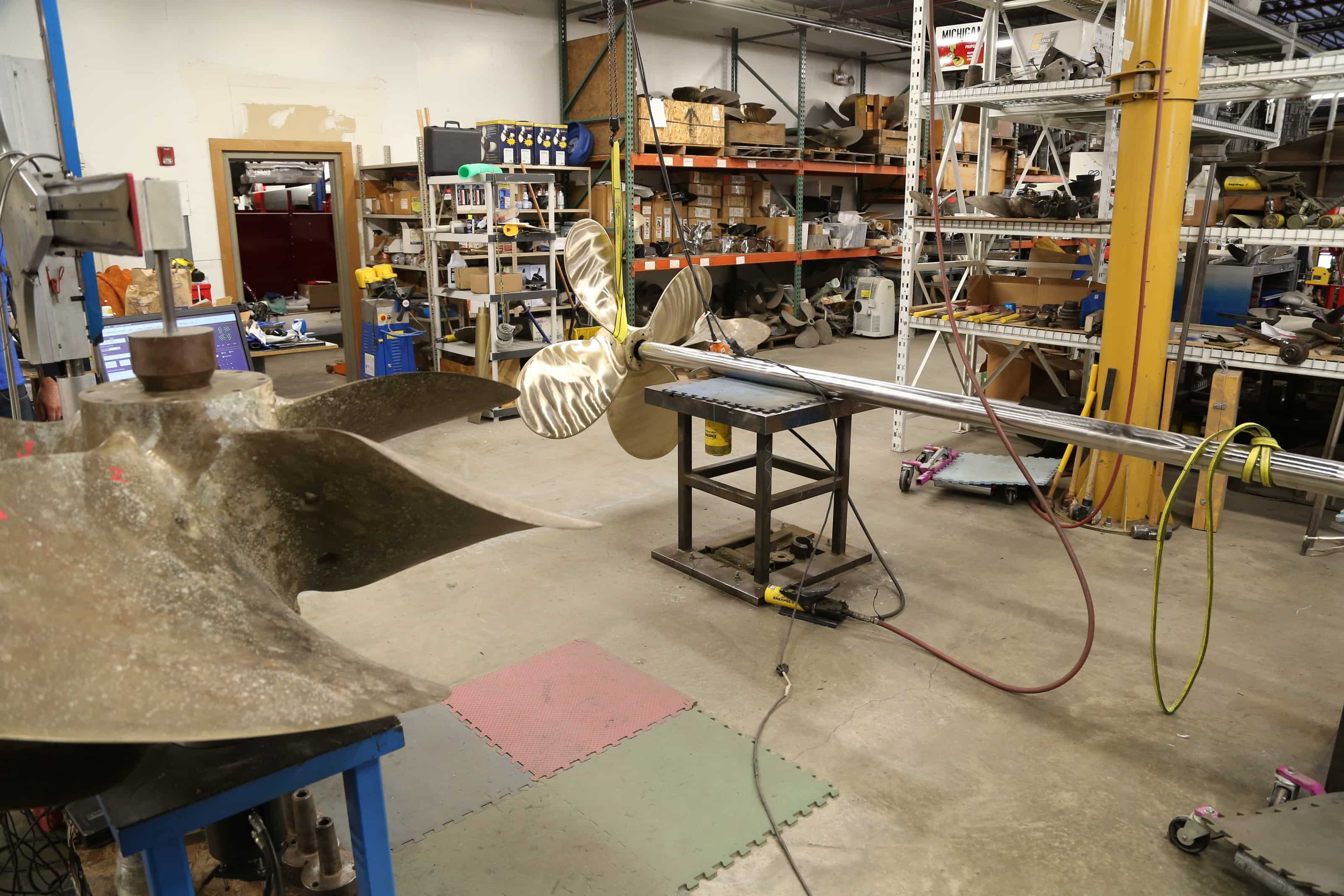 Shaft Repair Propeller Maintenance Hale Propeller