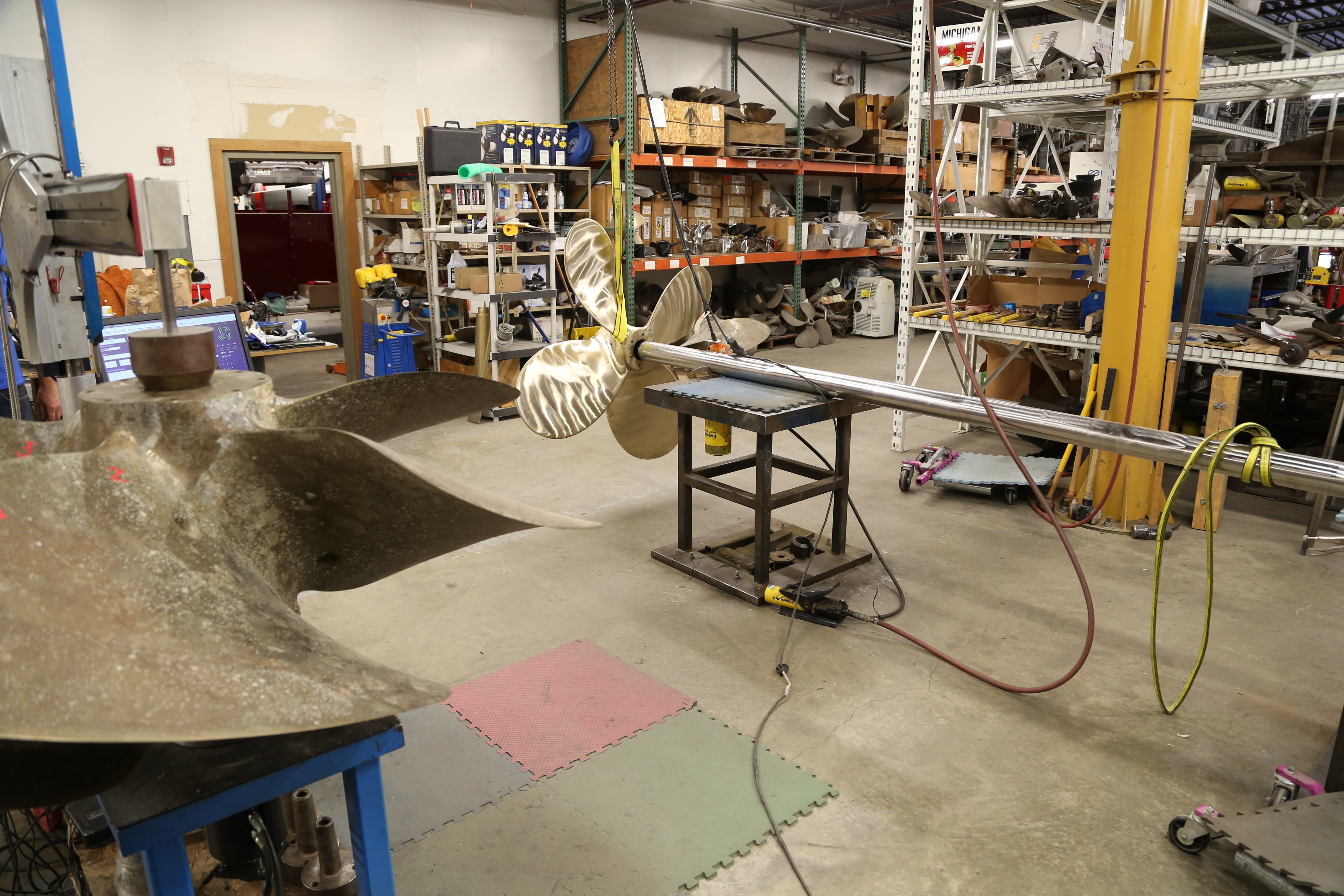 Shaft Repair Propeller Maintenance Hale Propeller