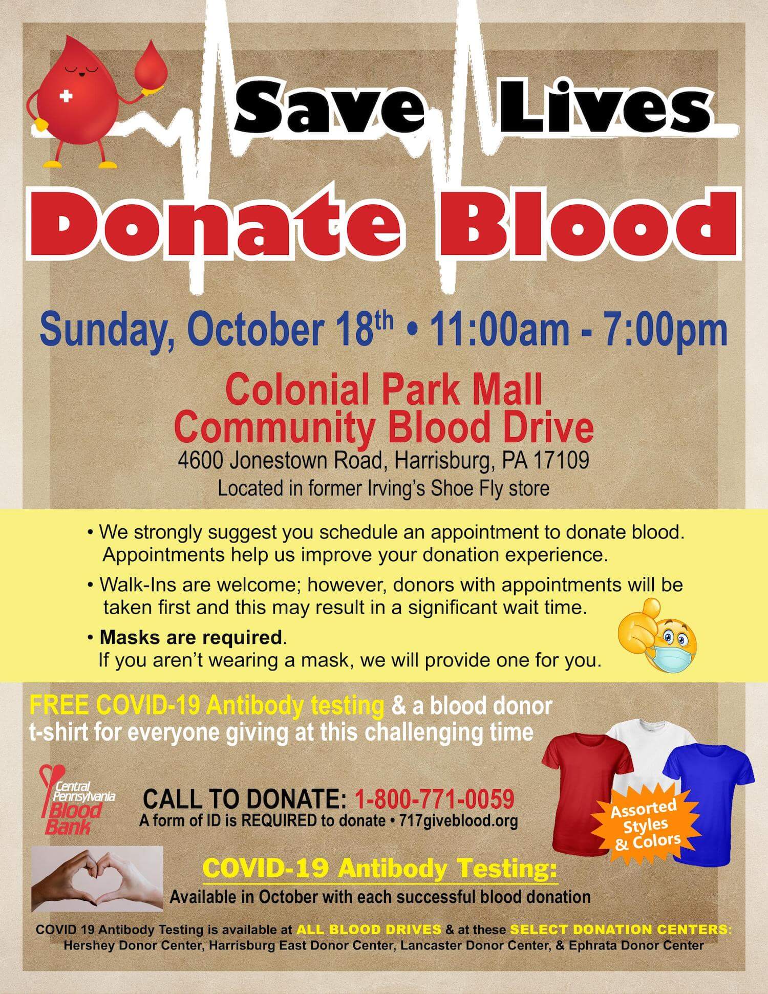 Blood Drive Poster