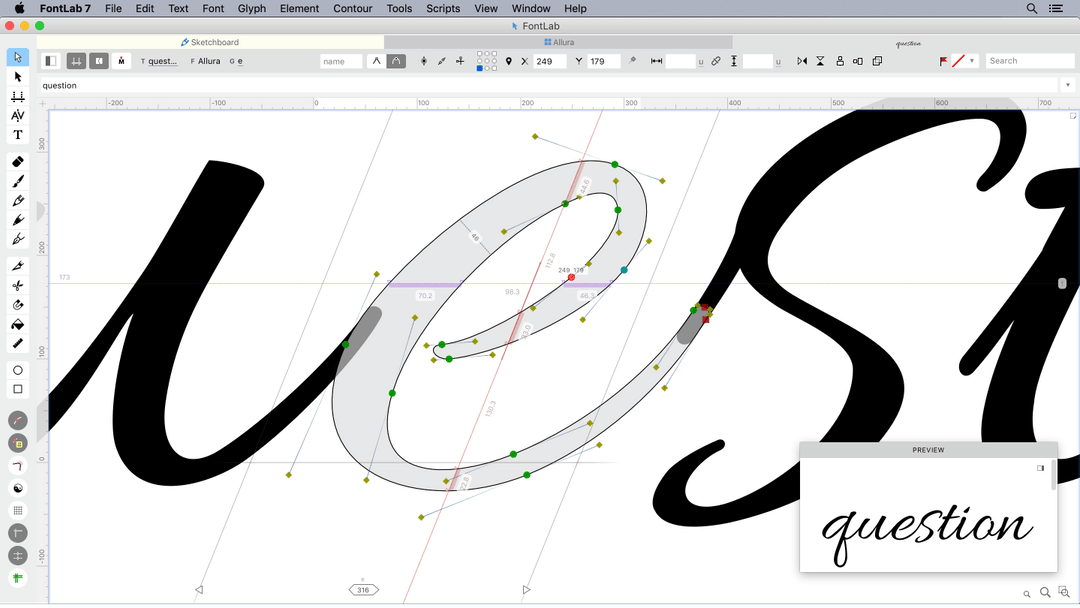 FontLab 7. Pro font editor for Mac & Windows