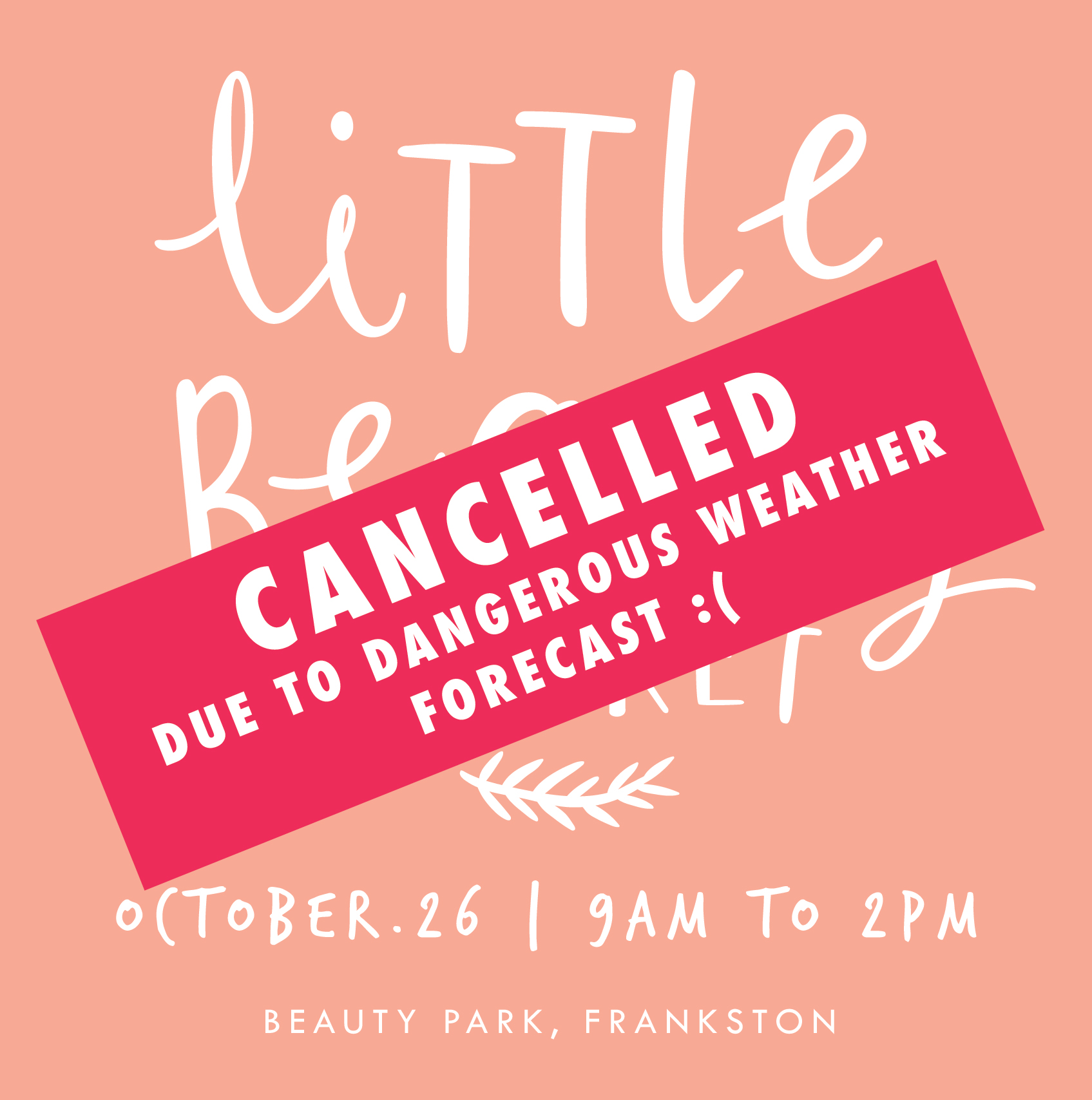 MARKET CANCELLED