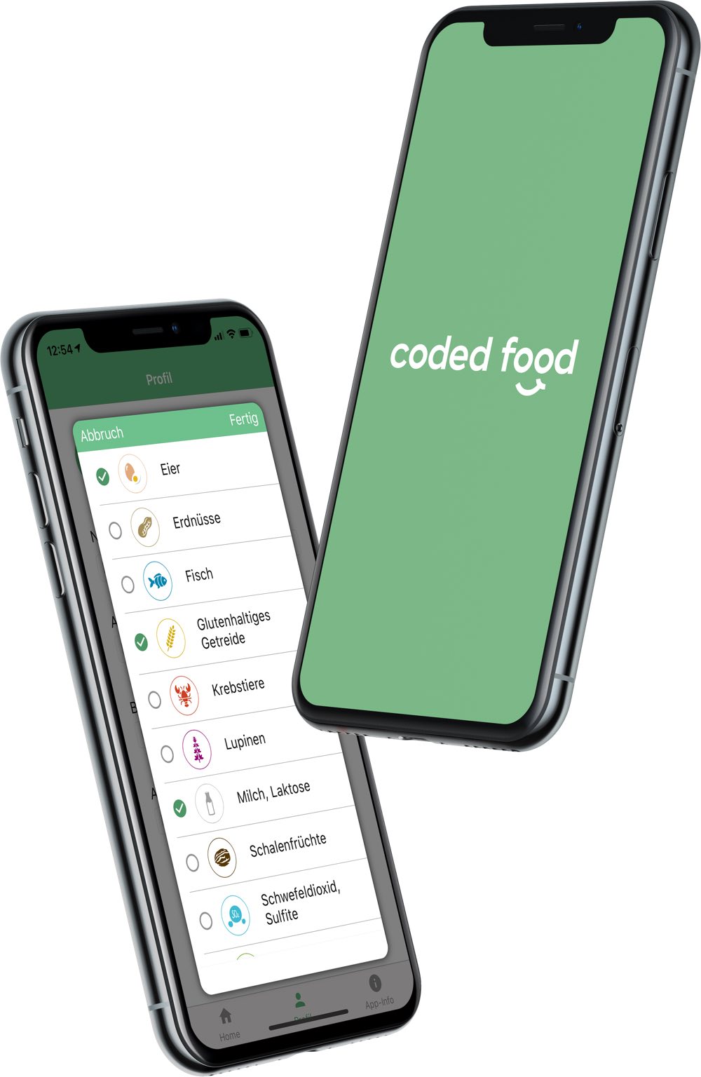 codedfood app am iphone