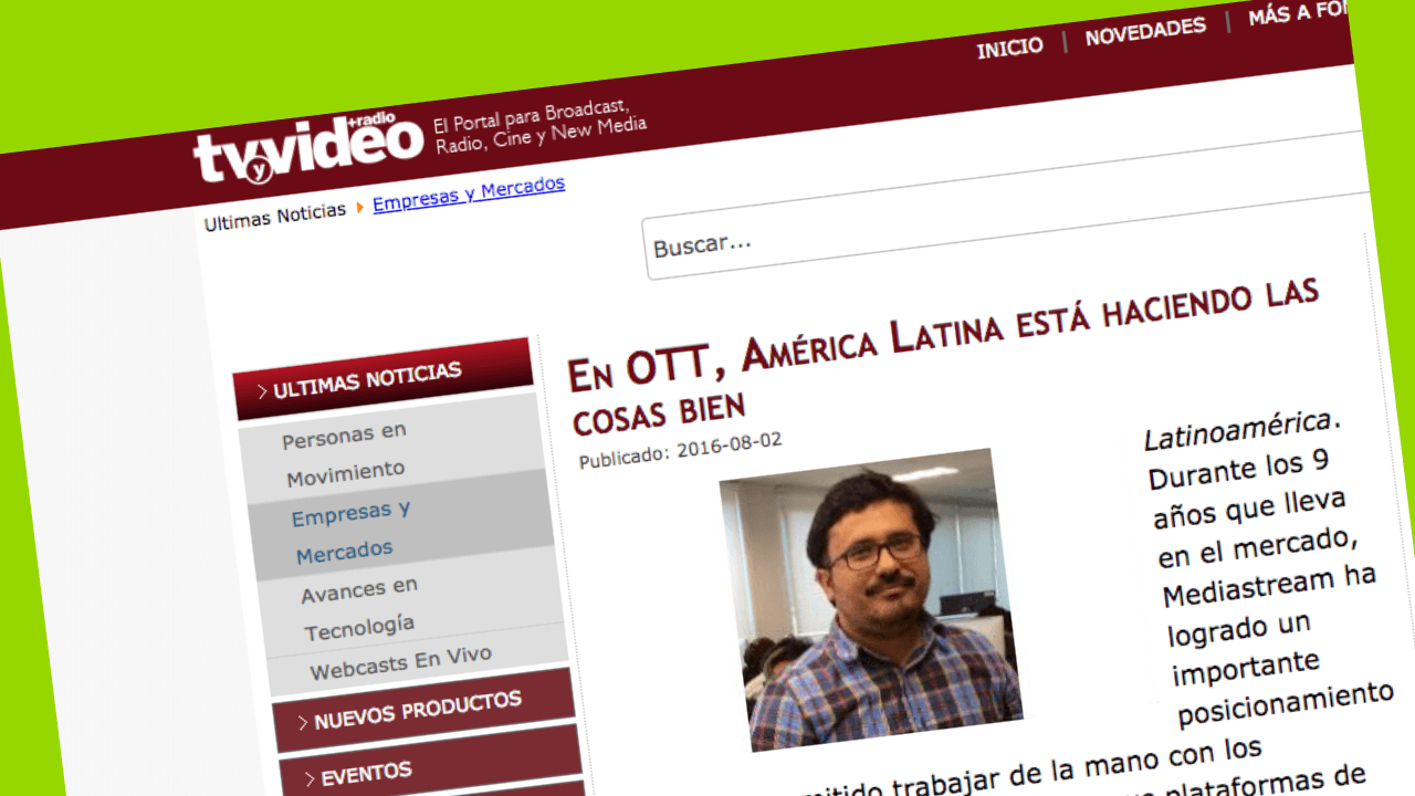 entrevista lucho ahumada, tv y video
