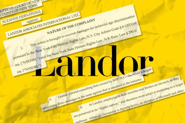 Former Landor Employee Files Age Discrimination Suit against Agency