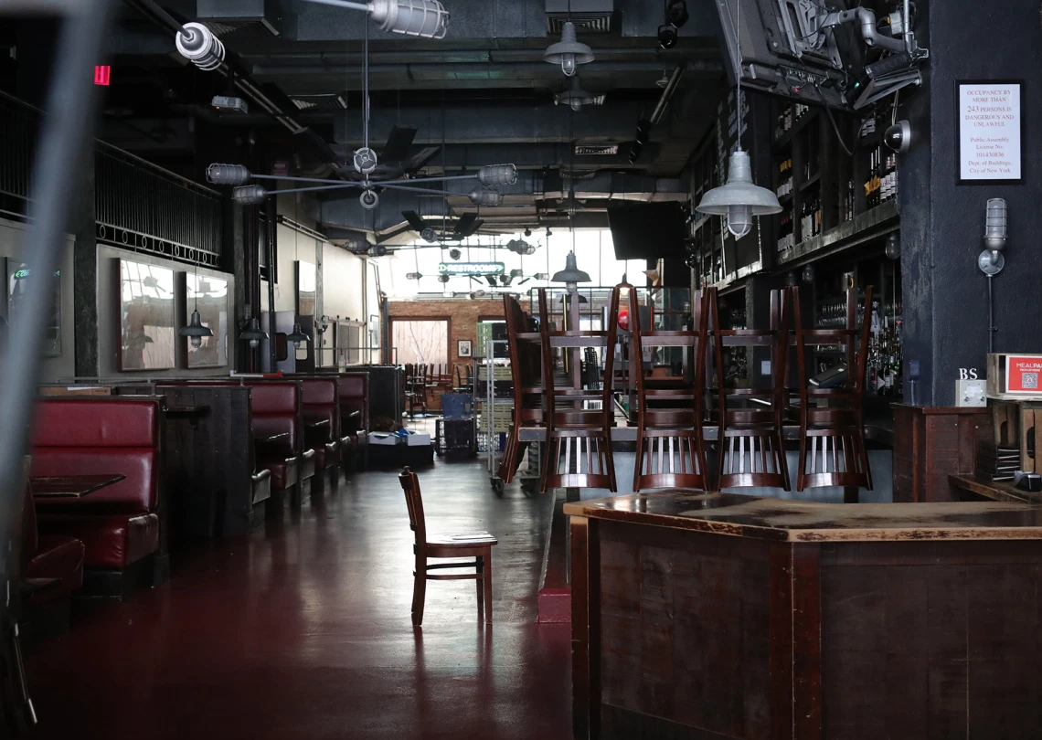 Laid-off Eatery Workers Face Health-Insurance Crisis amid Coronavirus