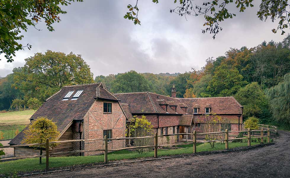 oak frame extension exterior