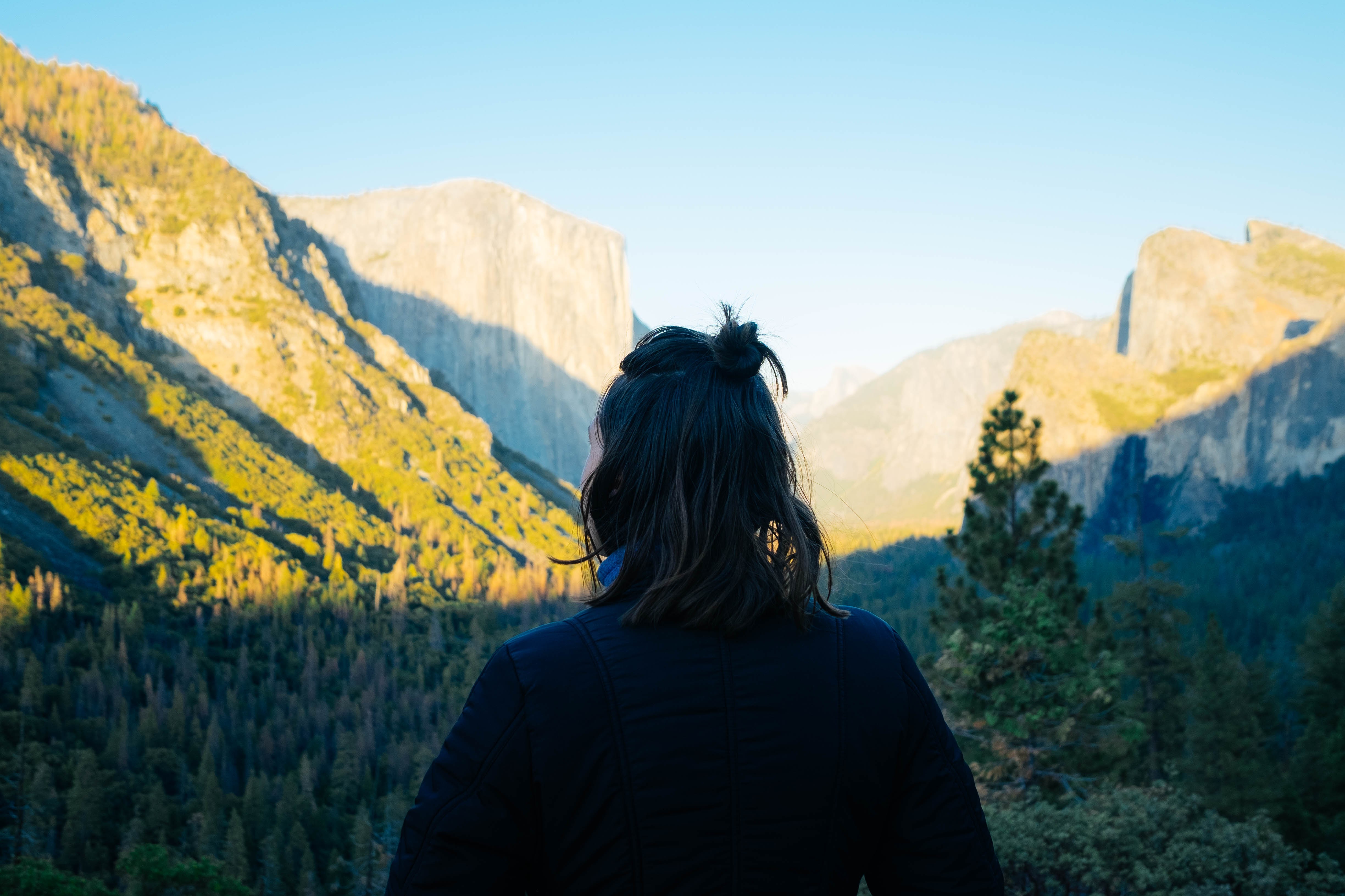 Femke at Yosemite