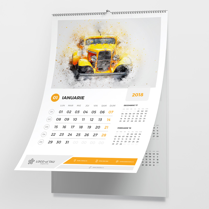 Calendare de perete 2020