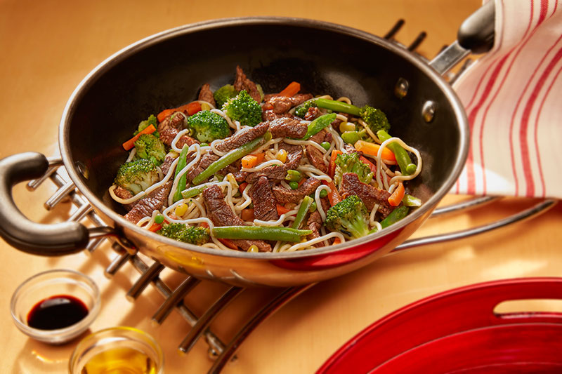 Stir Fried Beef Or Chicken With Vegetables