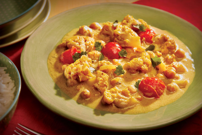 Cauliflower & Chickpea Curry