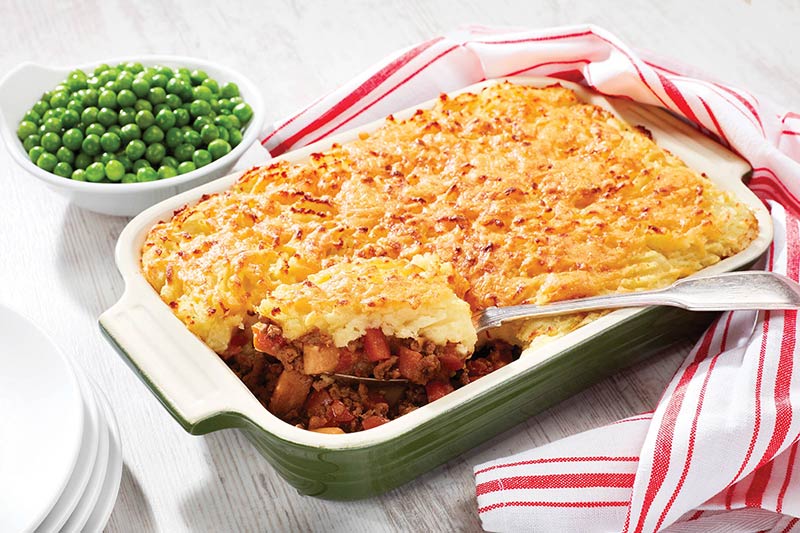 Cheesy Cheddar Cottage Pie