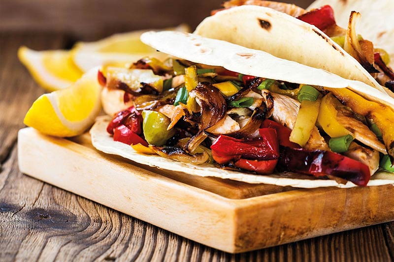Spicy Chicken Fajitas