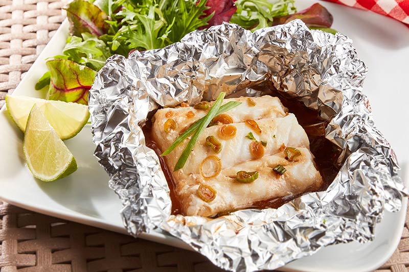 Asian Fish Parcels