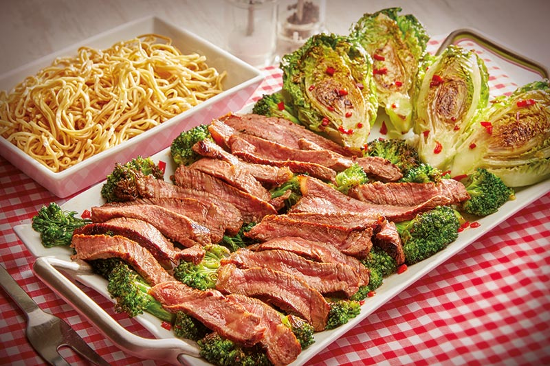 Asian Barbequed Steak