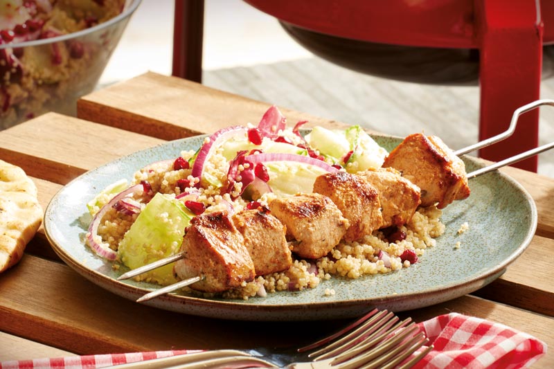 Spicy Chicken Kebabs