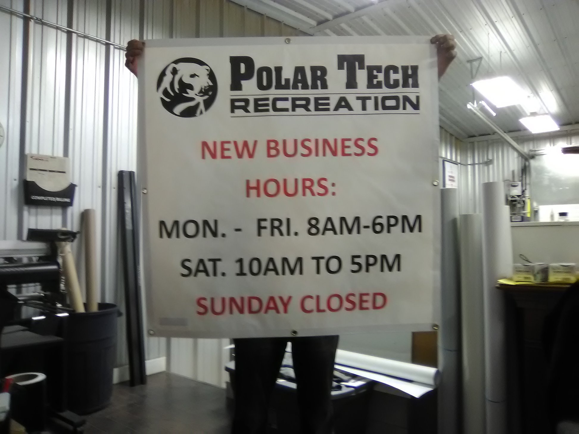 Polar Tech Recreation Banner