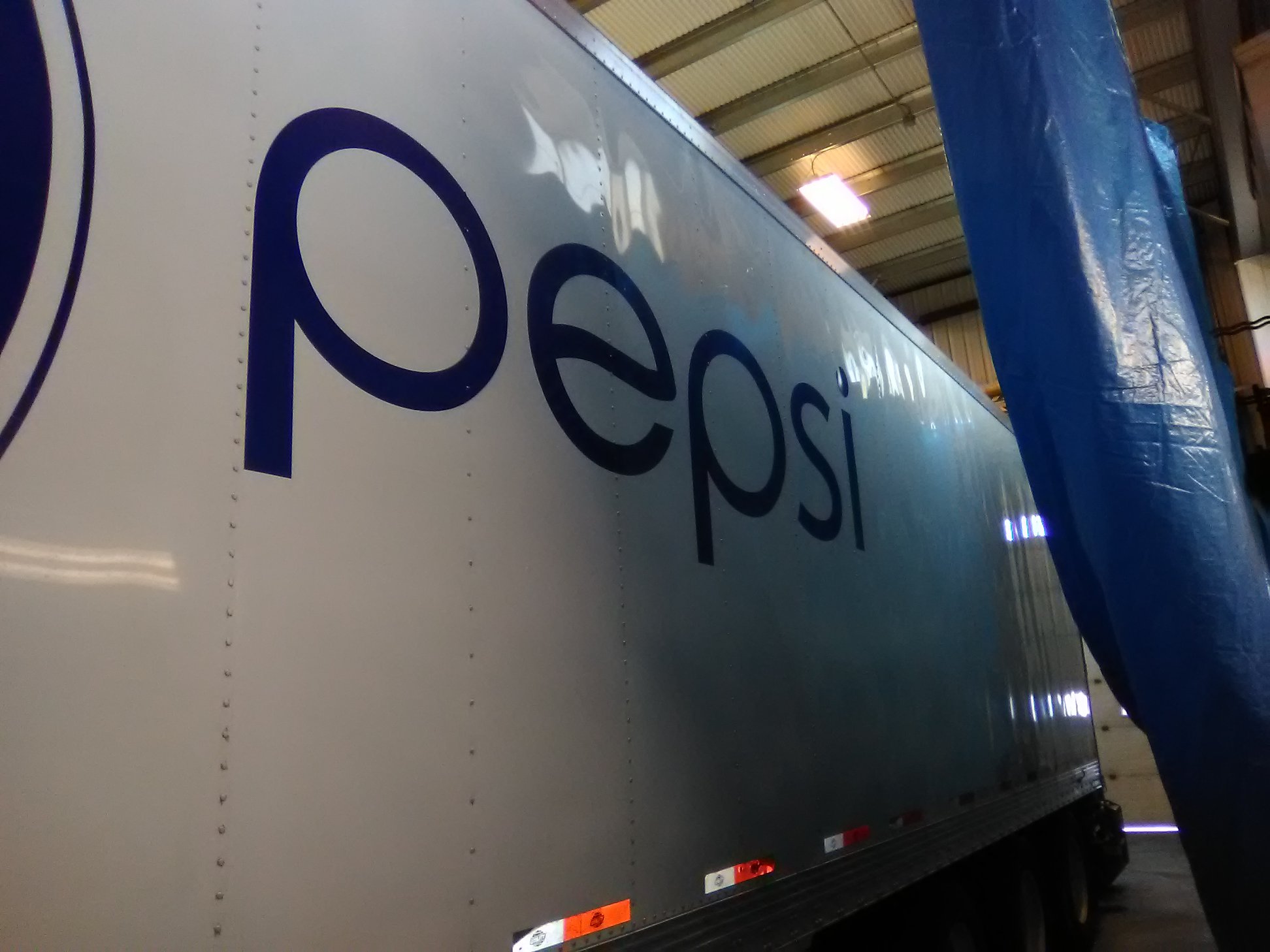 Pepsi Commercial Semi-Truck Fleet Decals