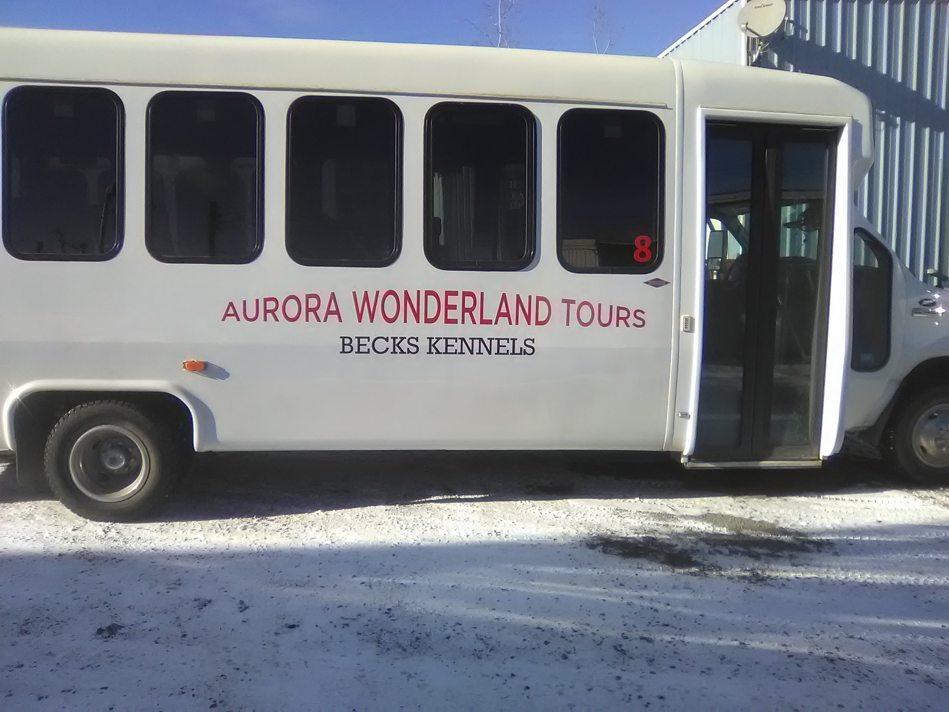 Becks Kennels Commercial Tour Bus