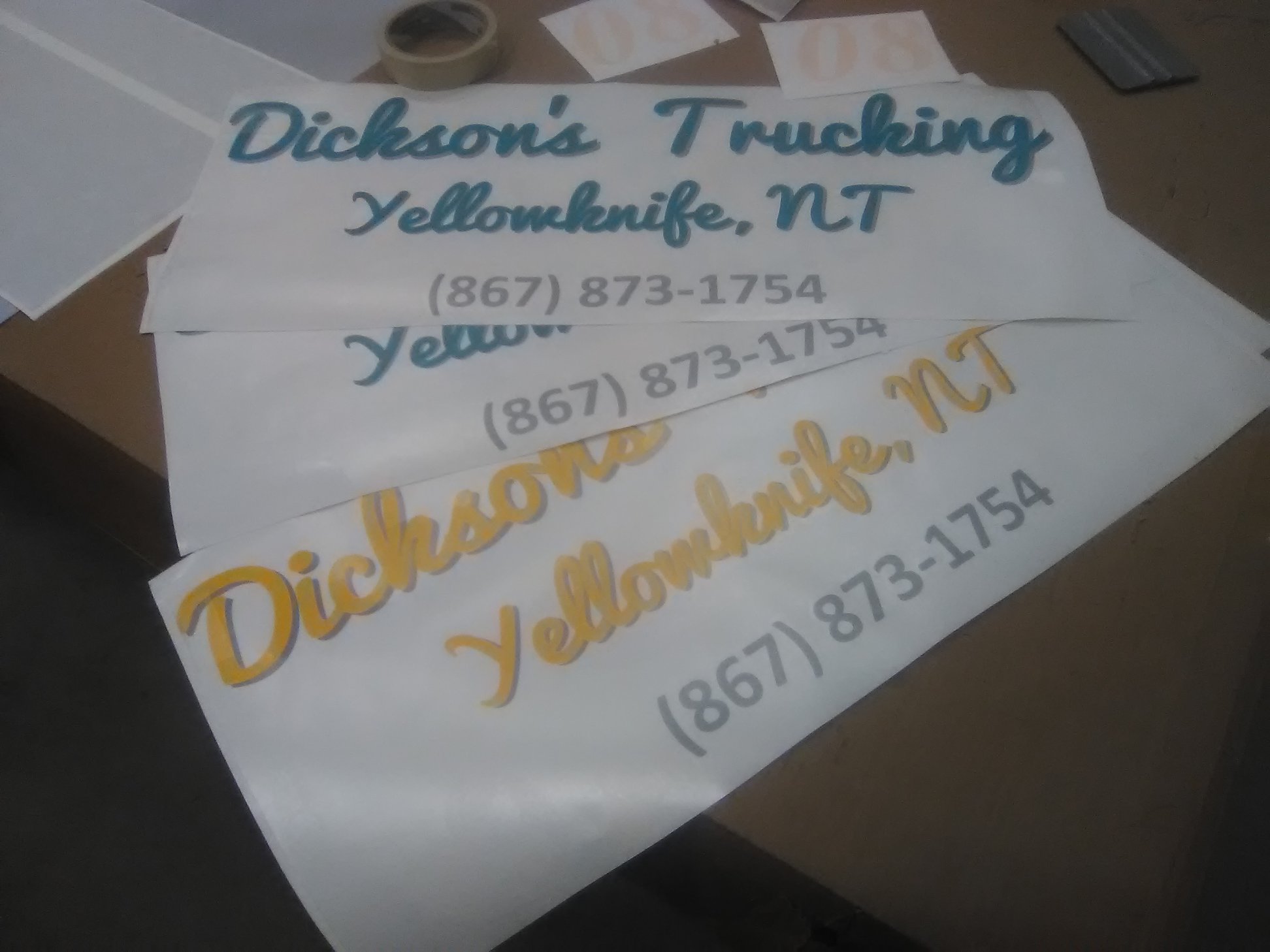 Truck Decals for Commercial Truck