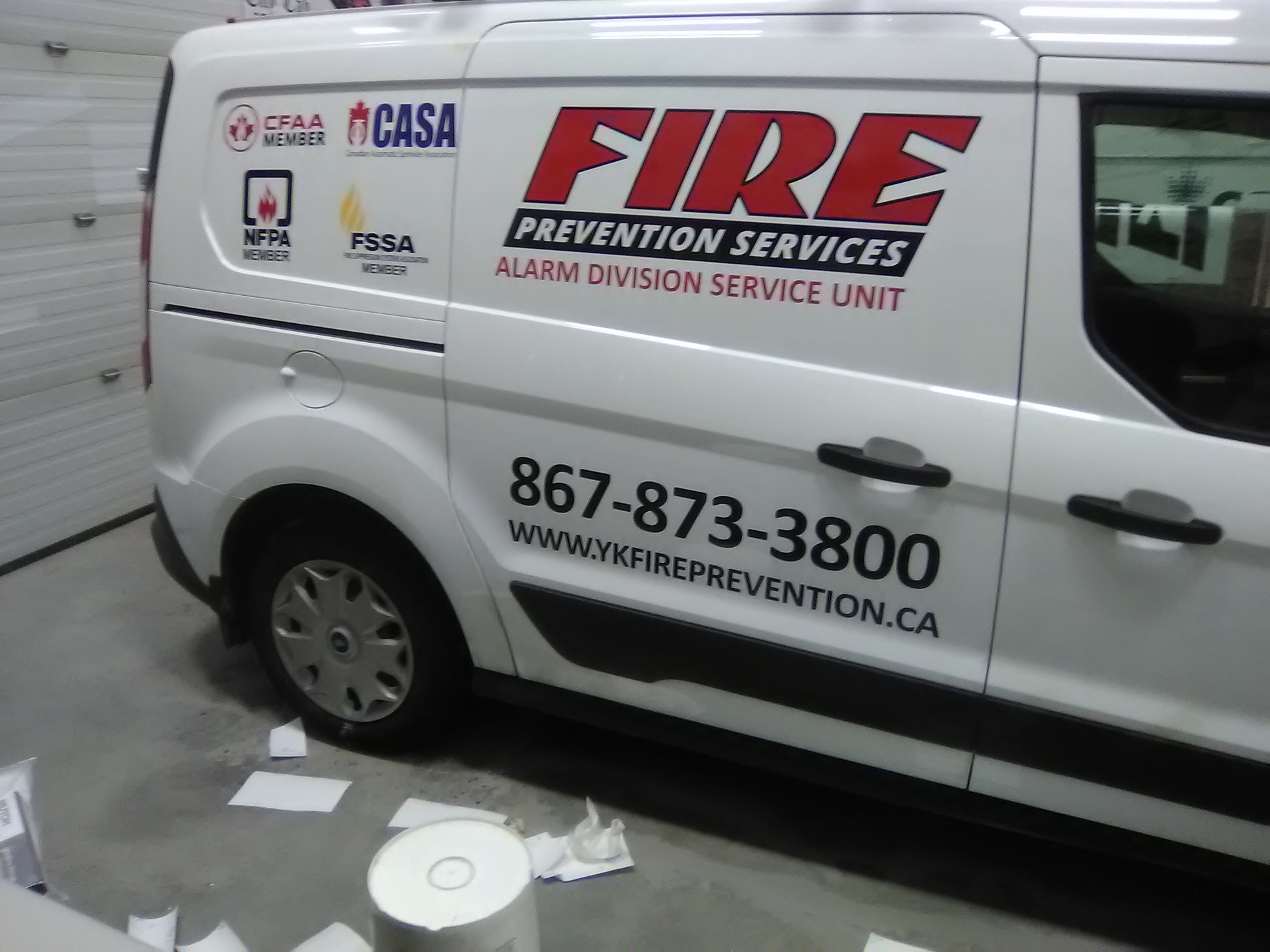 New Fire Prevention Services Fleet Decals