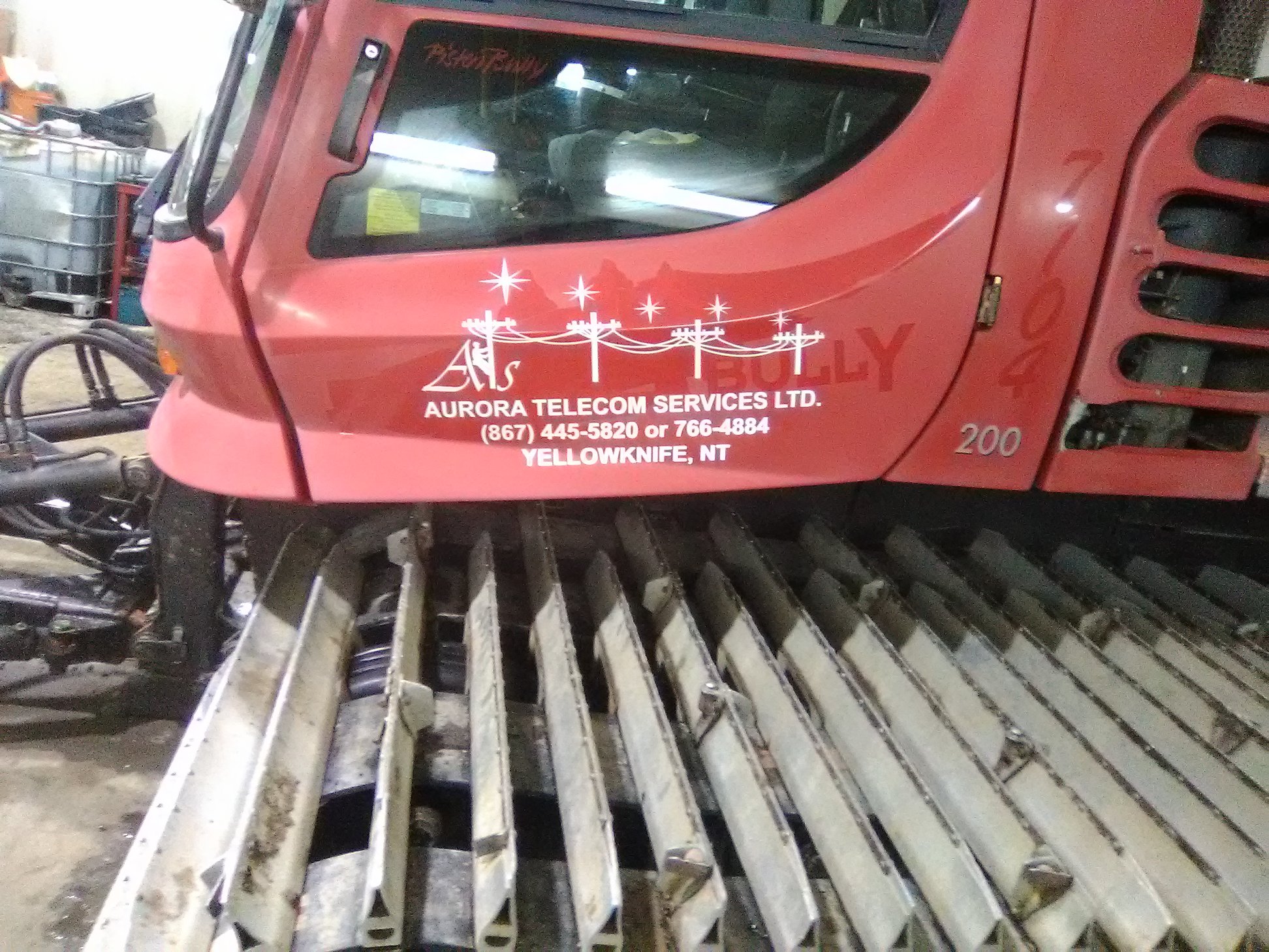 Custom Aurora Telecom Services Ltd. Fleet Decals