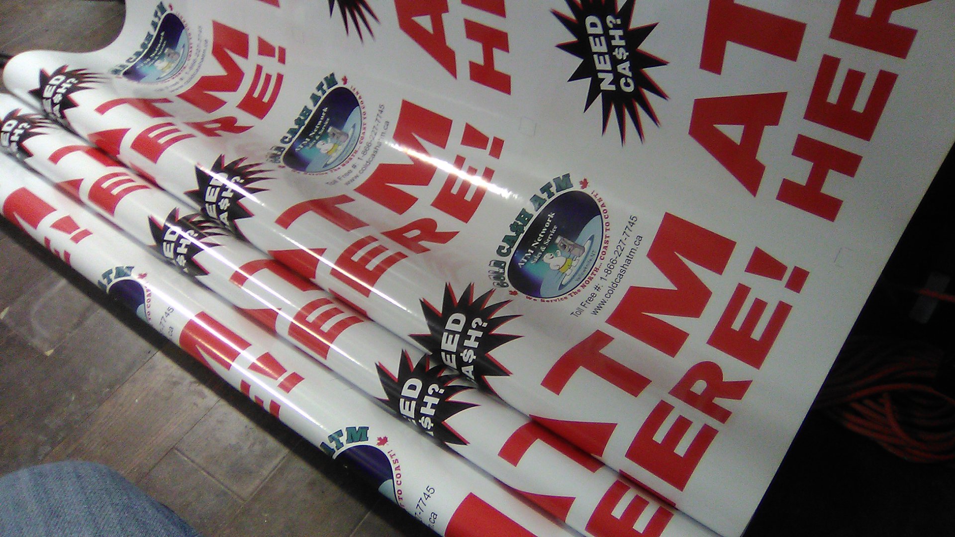 Banner Roll Signage