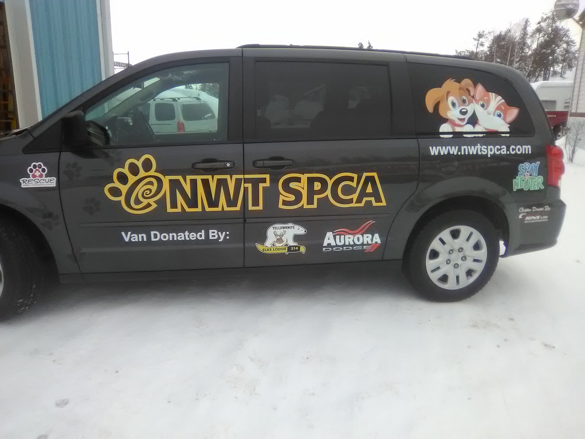Commercial Van Decals