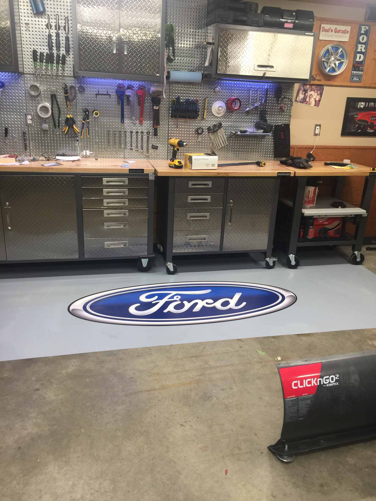 Branding Floor Decal for Shop
