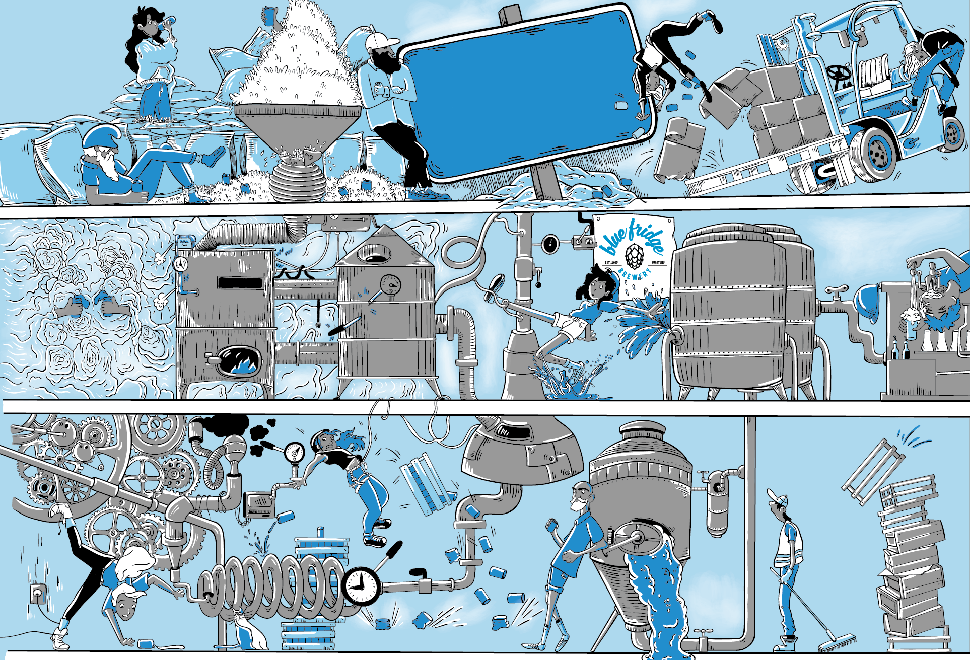 Blue Fridge Brewery - Katharine Hall