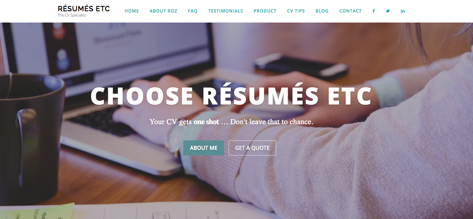 Resumes Etc - The CV Specialist  - Tracy Kruger