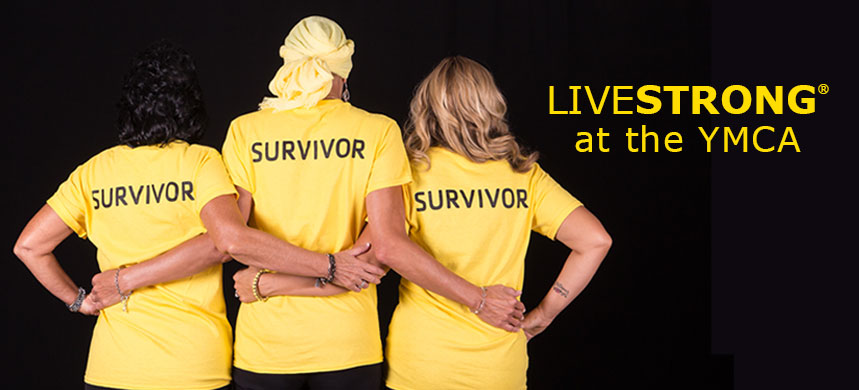 Cancer survivors with arms linked