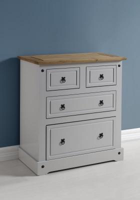 Corona Grey 2+2 Chest