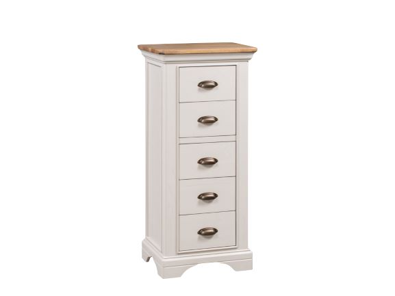 Lyon Painted 5 Drawer Chest