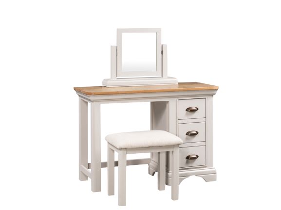 Lyon Painted Dressing Table Set with Mirror