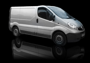 silver van