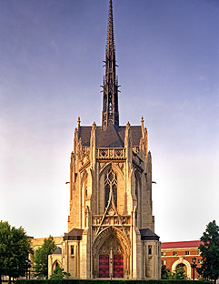 Exterior View from the Cathedral of Learning