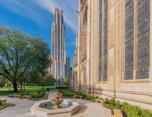 The Heinz Chapel Garden