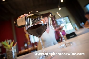 Stephen Ross wine glass