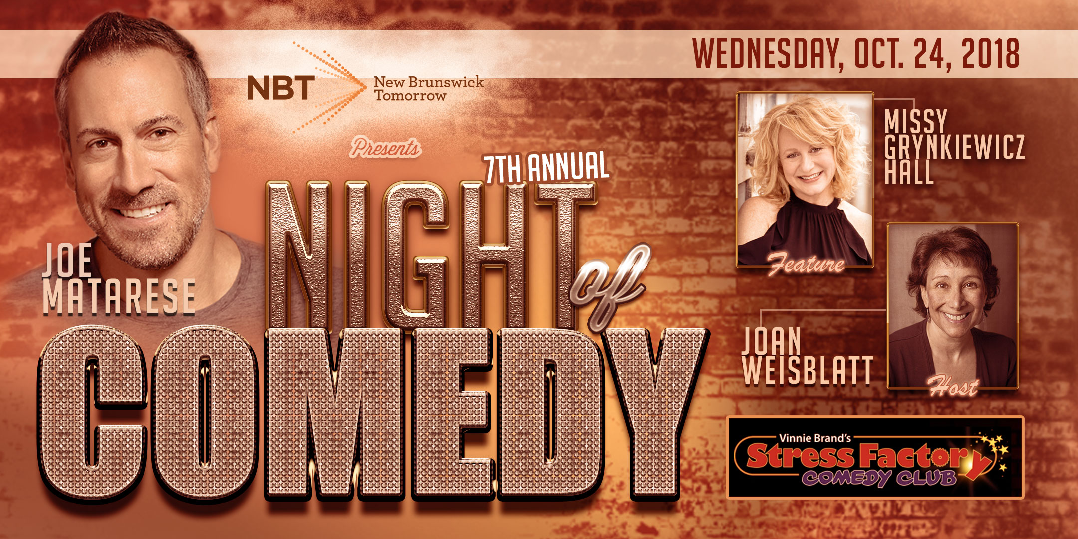 NBT Night of Comedy Banner