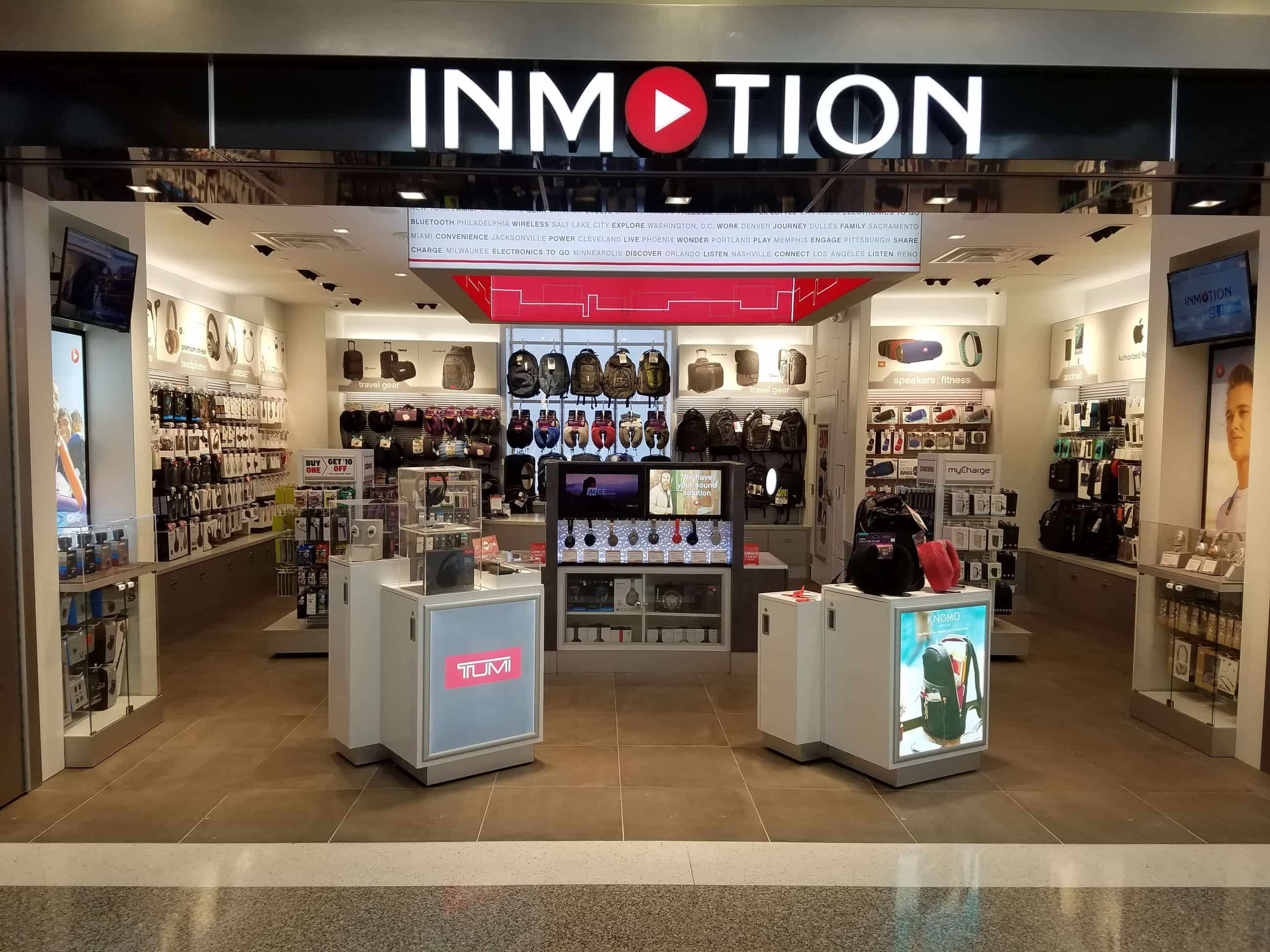 InMotion located in Terminal E at Dallas/Ft. Worth International Airport